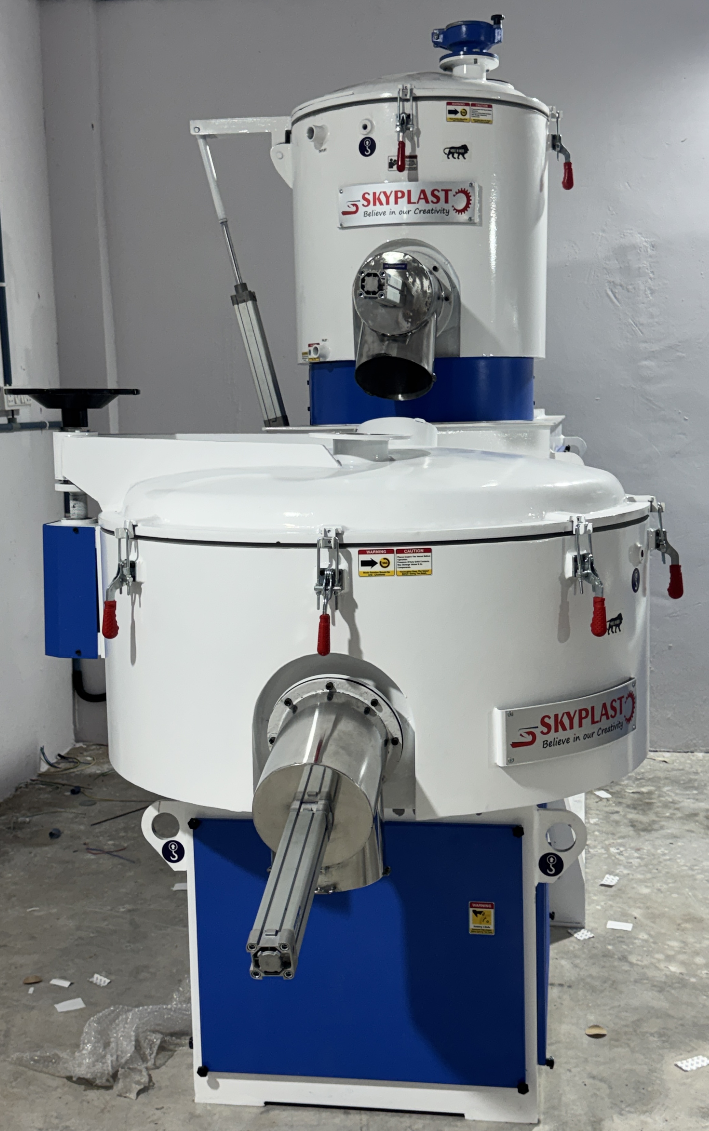 High Speed Mixer with Pneumatic Conveyor